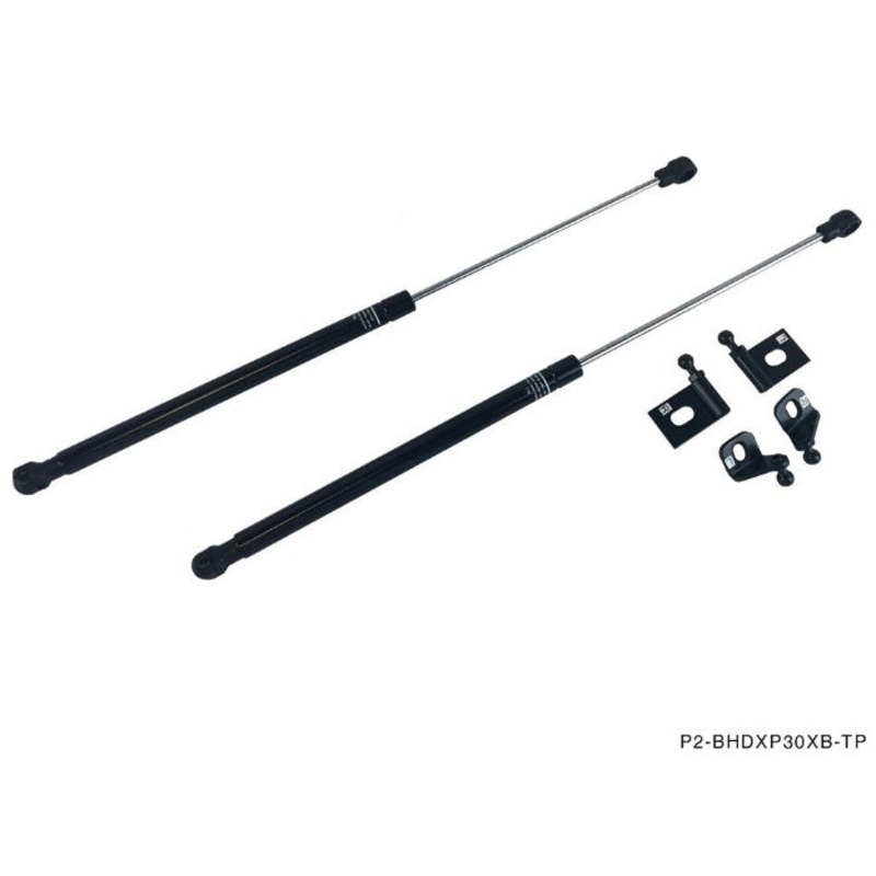 Phase 2 Motortrend (P2M) Black Series Engine Hood Bonnet Dampers Set - Scion xB XP30 (2003-2006)