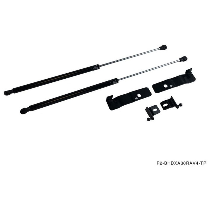 Phase 2 Motortrend (P2M) Black Series Engine Hood Bonnet Dampers Set - Toyota Rav4 XA30 (2006-2011)