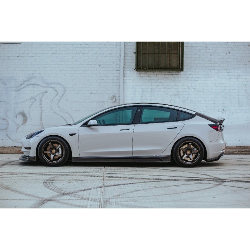 Seibon Carbon Fiber Side Skirts / Sills Set - Tesla Model 3 (2017-2020)