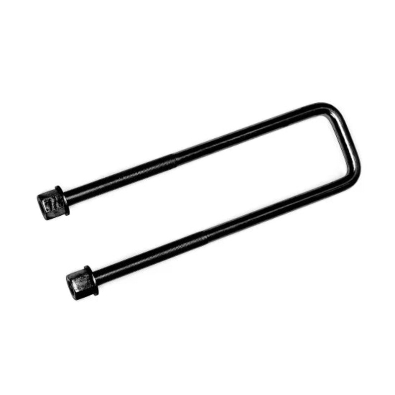 Zone Offroad Square U-Bolt - 9/16" x 3-1/8" x 15" - Single Bolt