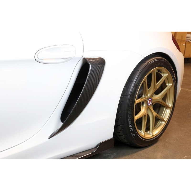 APR Performance Carbon Fiber Side Pods / Ducts - Porsche Cayman GT4 981 (2015-2016)