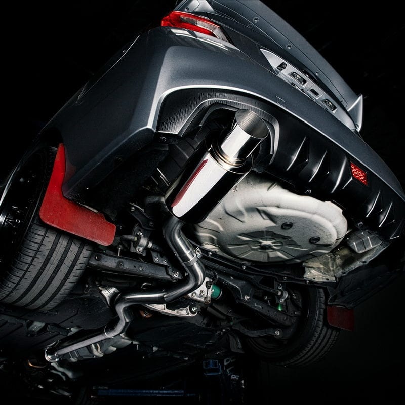 DC Sports Catback Single Exit Exhaust System - Polished - Subaru WRX / STI (2015-2021)