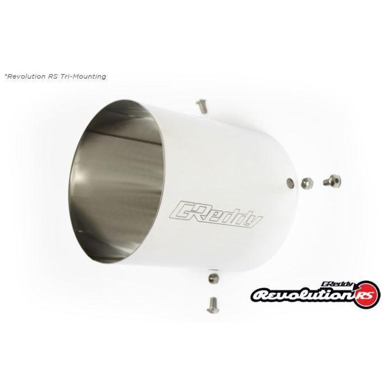 GReddy Revolution RS 4.5" SS Exhaust Tip - 115mm Diameter/120mm Length