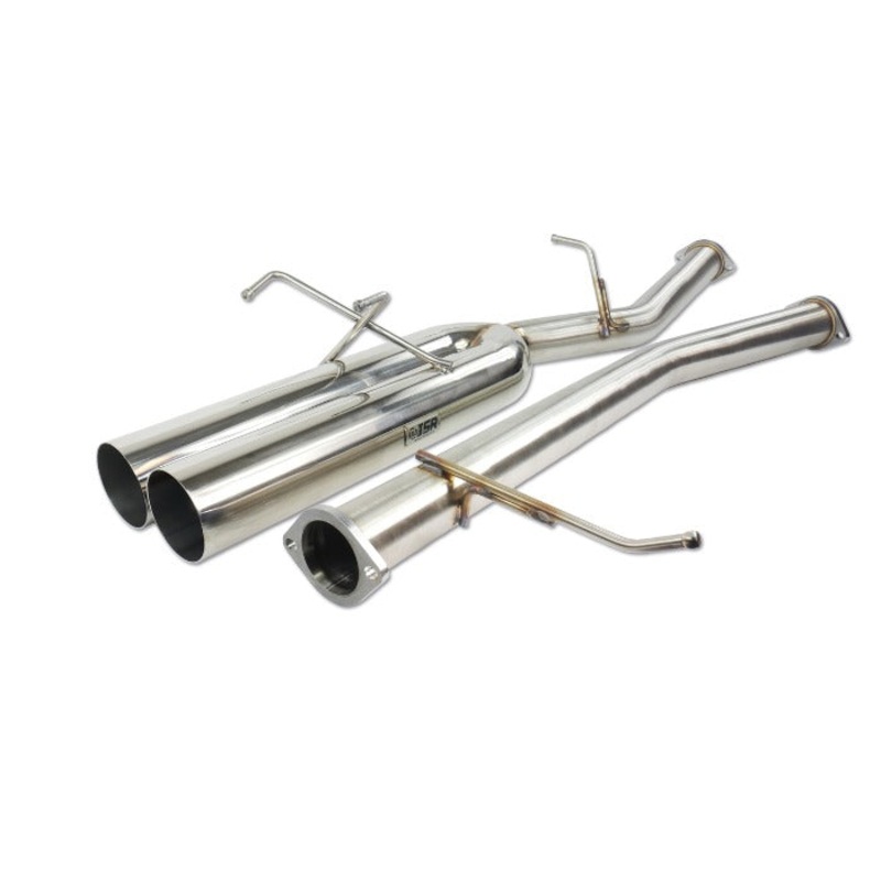 ISR Performance 4" EP Exhaust Straight Pipes Dual Tip - Nissan S13 240sx (1989-1994)