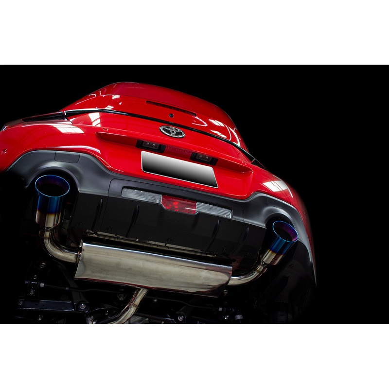 ISR Performance OMS Spec Titanium Burnt Tip Exhaust System - Toyota GR86 / Scion FR-S / Subaru BRZ