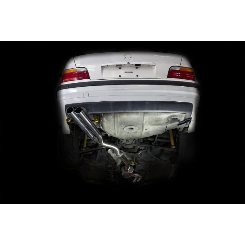 ISR Performance Series II EP Dual Resonated Modular Cat Back Exhaust System - BMW E36 3 Series