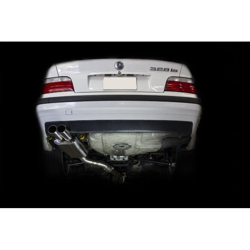 ISR Performance Series II MBSE Resonated Modular Cat Back Exhaust System - BMW E36 3 Series