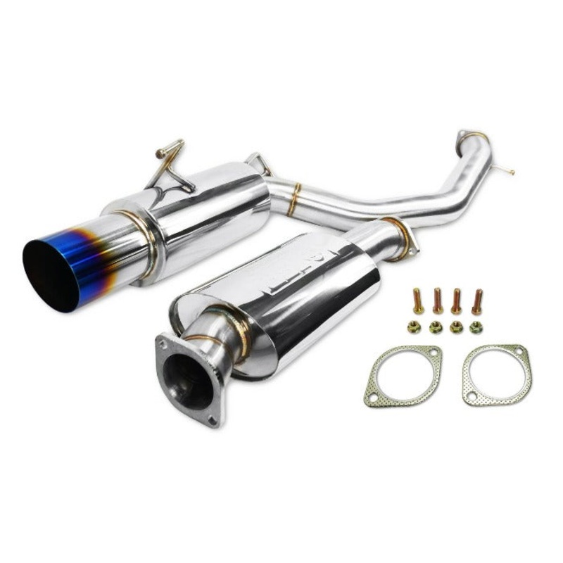 ISR Performance Single GT Exhaust With Burnt Tip - Nissan Z34 370Z (2009-2021)
