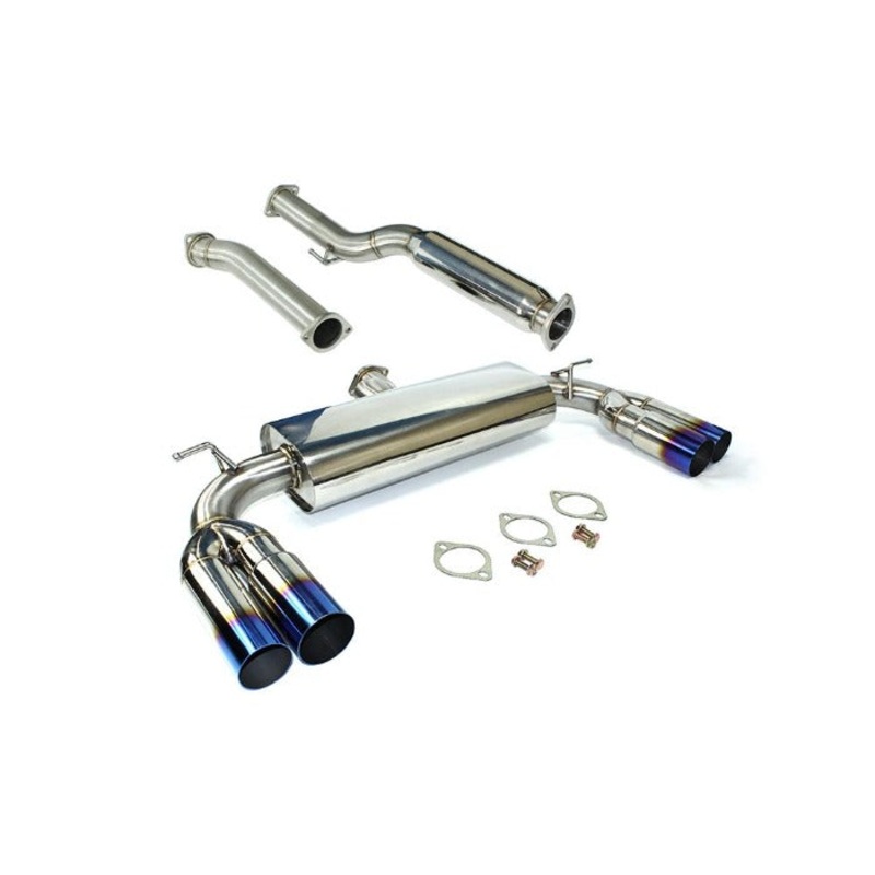 ISR Performance Street Exhaust System w/ Titanium Tips - Hyundai Genesis Coupe 2.0T (2009-2013)