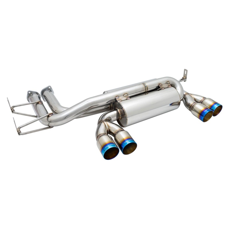 Megan Racing Supremo Axle Back Exhaust - Burnt Roll Tips - BMW E46 M3 (2001-2006)