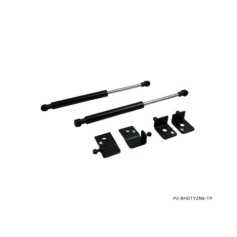 Phase 2 Motortrend (P2M) Black Series Engine Hood Bonnet Dampers Set - Subaru BRZ (2022+)