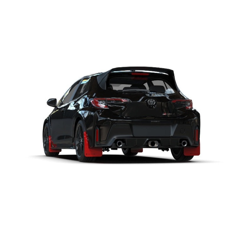 Rally Armor UR Red w/ Black Logo Mud Flaps Set of 4 for Toyota GR Corolla Hatch (2023+)