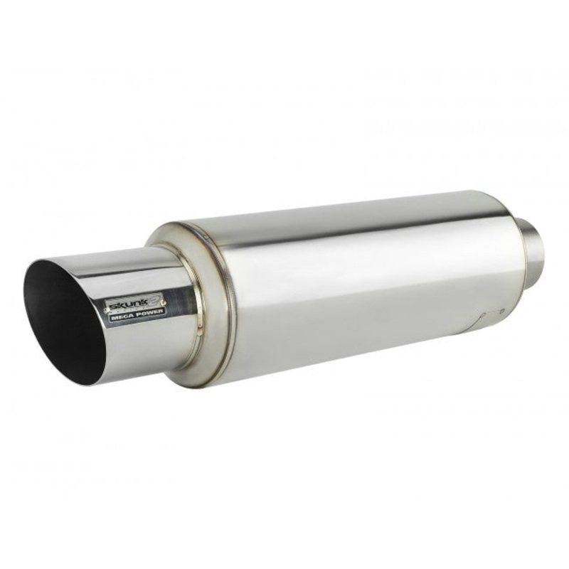 Skunk2 Racing Mega Power Muffler - 3.00" Inlet x 4.50" Outlet - Universal