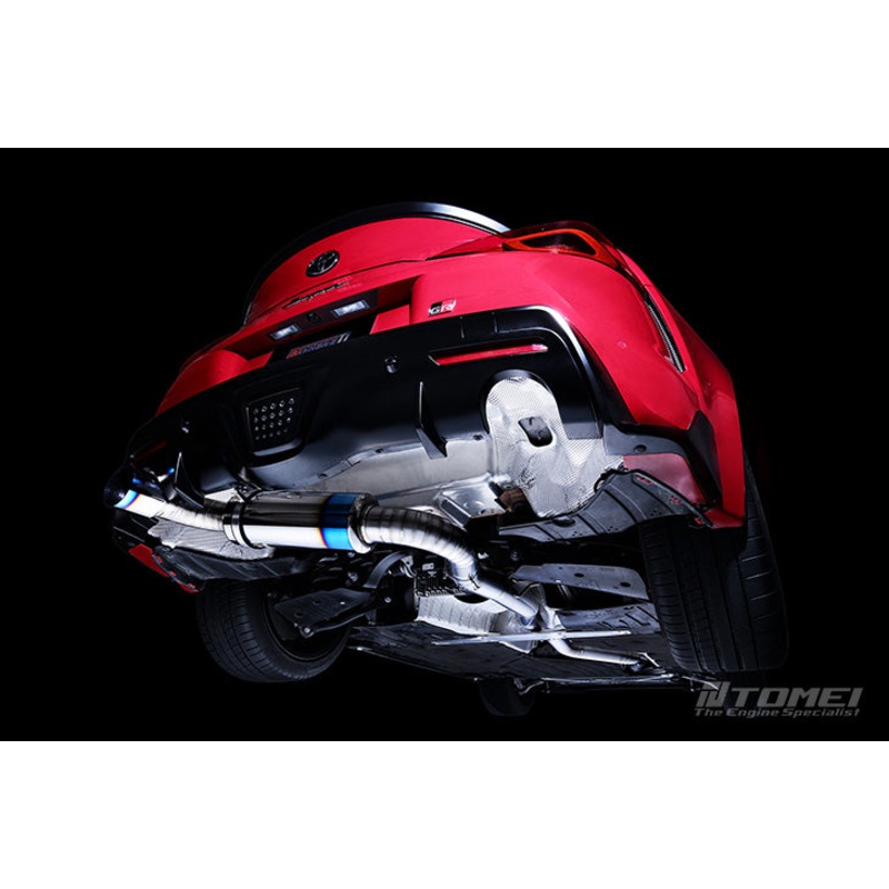Tomei Expreme Ti Titanium Type R Single Exit Exhaust System - Toyota GR Supra (2020+)