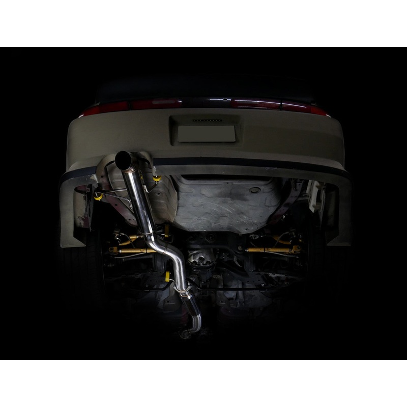 ISR Performance Series II EP Single Exhaust Resonated - Nissan 240sx S14 (1995-1998)