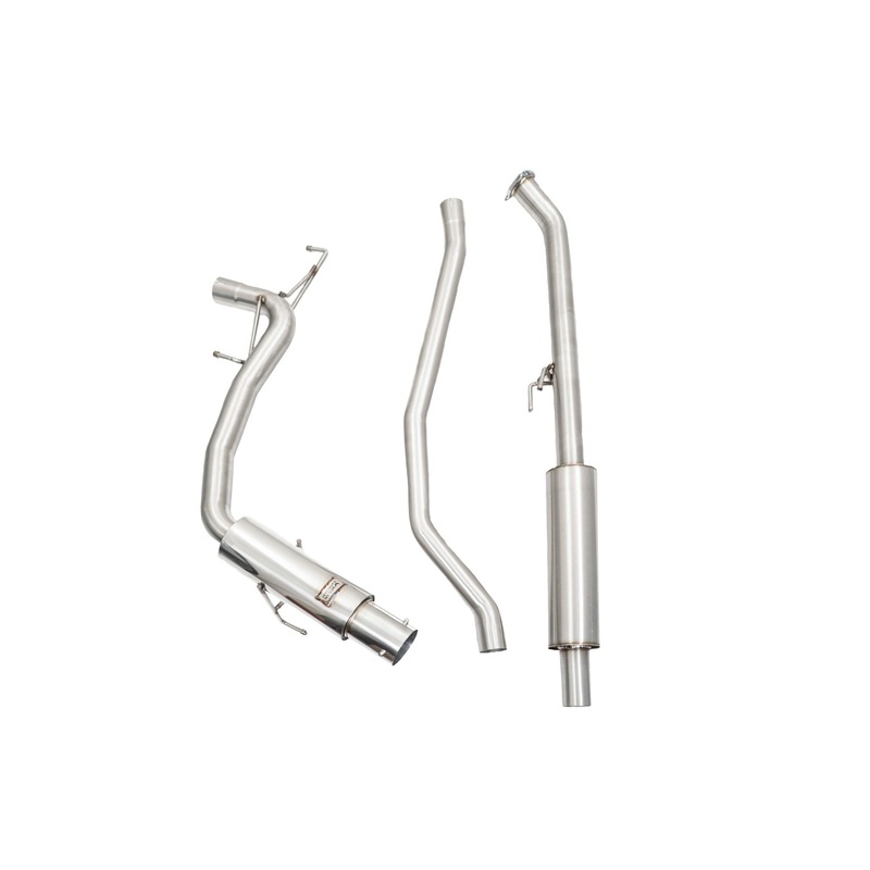 Megan Racing Single Exit Exhaust System - Honda Civic Sedan Sport & Si (2022+)