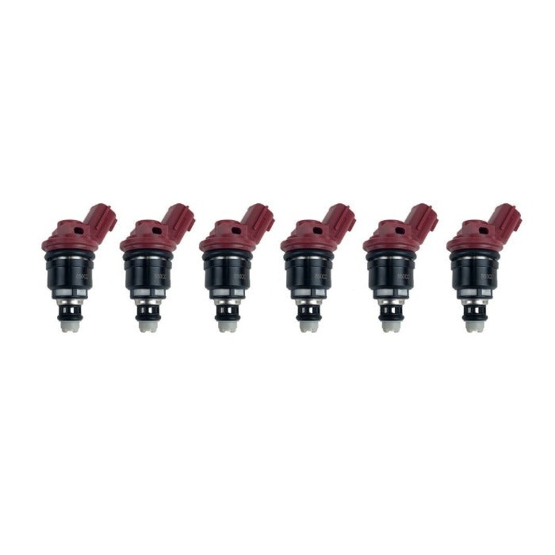 P2M Phase 2 Motortrend 800cc Side Feed Injectors Set of 6 Kit - Nissan R33 RB25DET Z32 300zx VG30