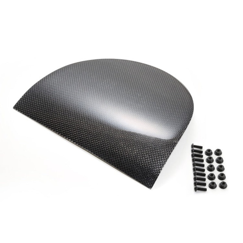 Tomei Carbon Fiber Rear Driver Side Exhaust Bumper Cover - Scion FR-S / Subaru BRZ (2013-2016)