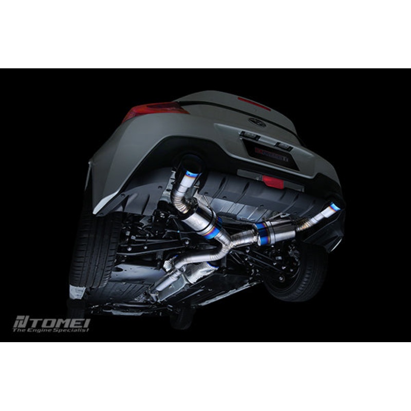 Tomei Type D Expreme Ti Titanium Dual Exit Exhaust System - Toyota GR86 / Subaru BRZ (2022+)
