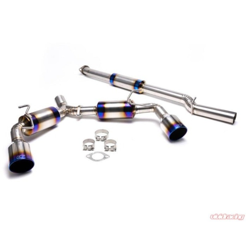 VR Performance 3-Inch Titanium Catback Exhaust Subaru BRZ | Scion FRS | Toyota GT86/GR86 2013+