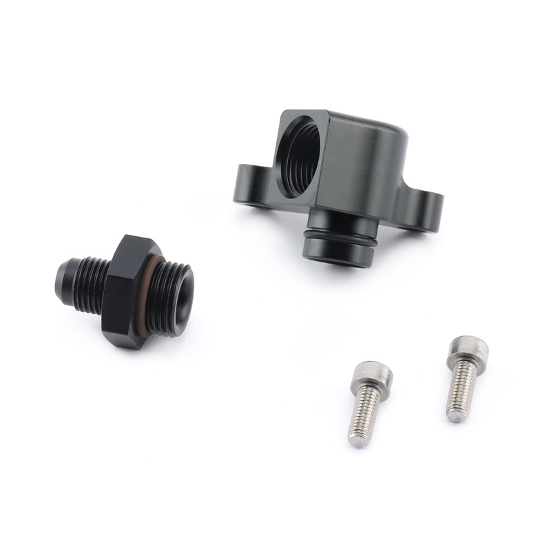 Hybrid Racing K-Series Power Steering Fitting - K20A/A2/A2/Z1 Pumps