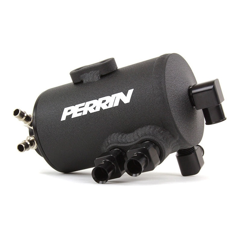 Perrin Performance Air Oil Separator - Black - Subaru STI w/ Front Mount Intercooler (2008-2021)