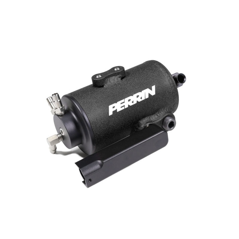 Perrin Performance Air Oil Separator - Black - WRX w/ Front Mount Intercooler (2022+)