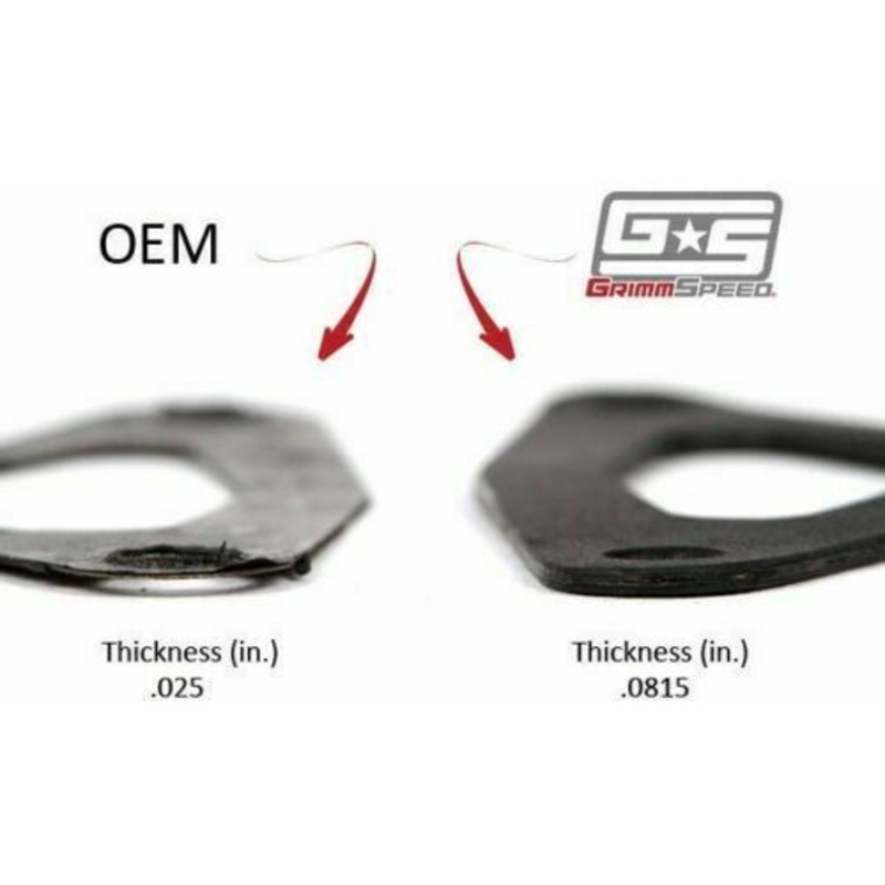 GrimmSpeed Top Mount Intercooler TMIC BOV Gasket - Subaru (2002-2007) WRX & (2004) STi