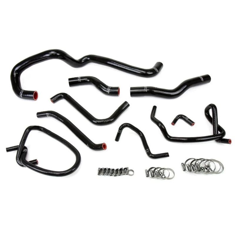HPS Reinforced Radiator Coolant Silicone Hoses - Black - Mazda Miata MX-5 (2006-2015)