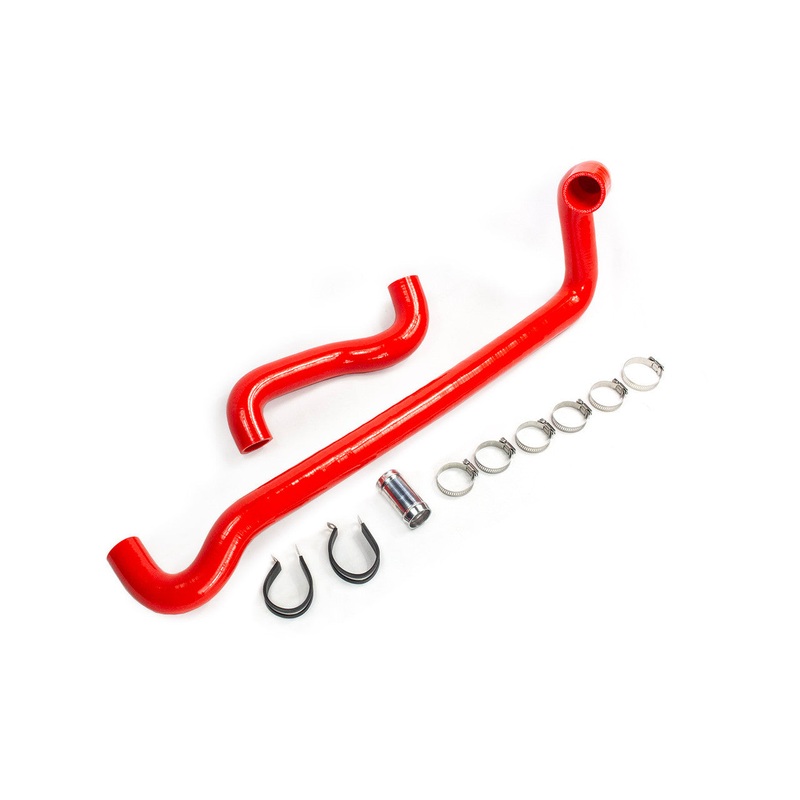 ISR Performance Red Silicone Radiator Hose Kit - Nissan Z33 350z w/ LSx Swap