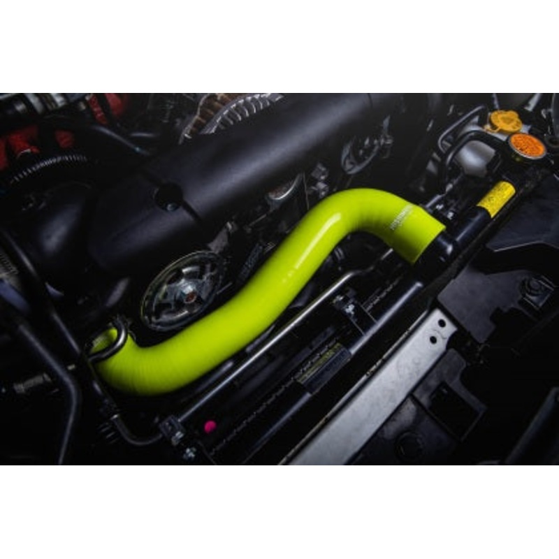 Mishimoto Silicone Radiator Coolant Hose Kit Neon Yellow - Subaru WRX (2008-2014)