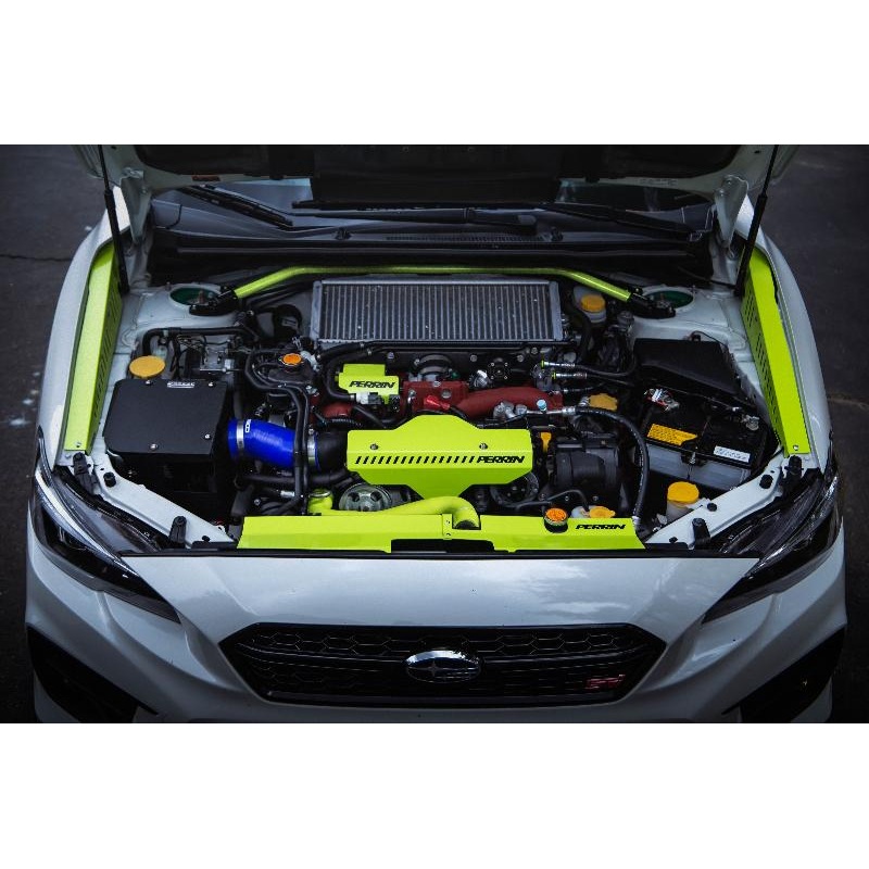 Mishimoto Silicone Radiator Coolant Hose Kit Neon Yellow - Subaru WRX (2015+)
