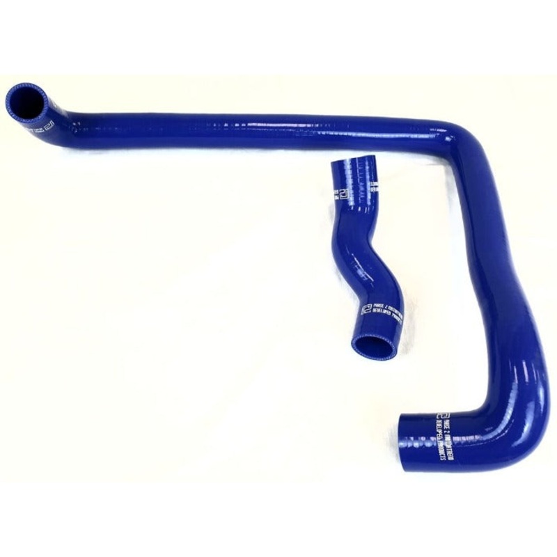 Phase 2 Motortrend (P2M) BLUE Silicone Reinforced Radiator Hoses - Nissan Z32 300zx VG30DETT (1990-1996)