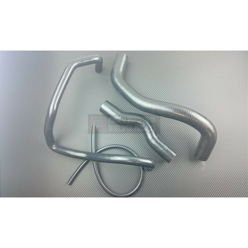 Phase 2 Motortrend (P2M) Radiator Coolant Hoses Kit 4pcs BLACK - Nissan 350z Z33 VQ35DE (2003-2006)