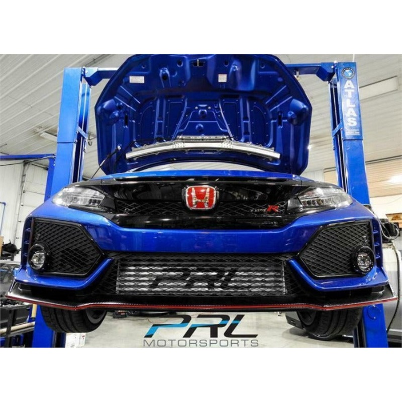 PRL Billet Aluminum FMIC Front Mount Intercooler Kit - Raw - Honda Civic Type R FK8 (2017+)