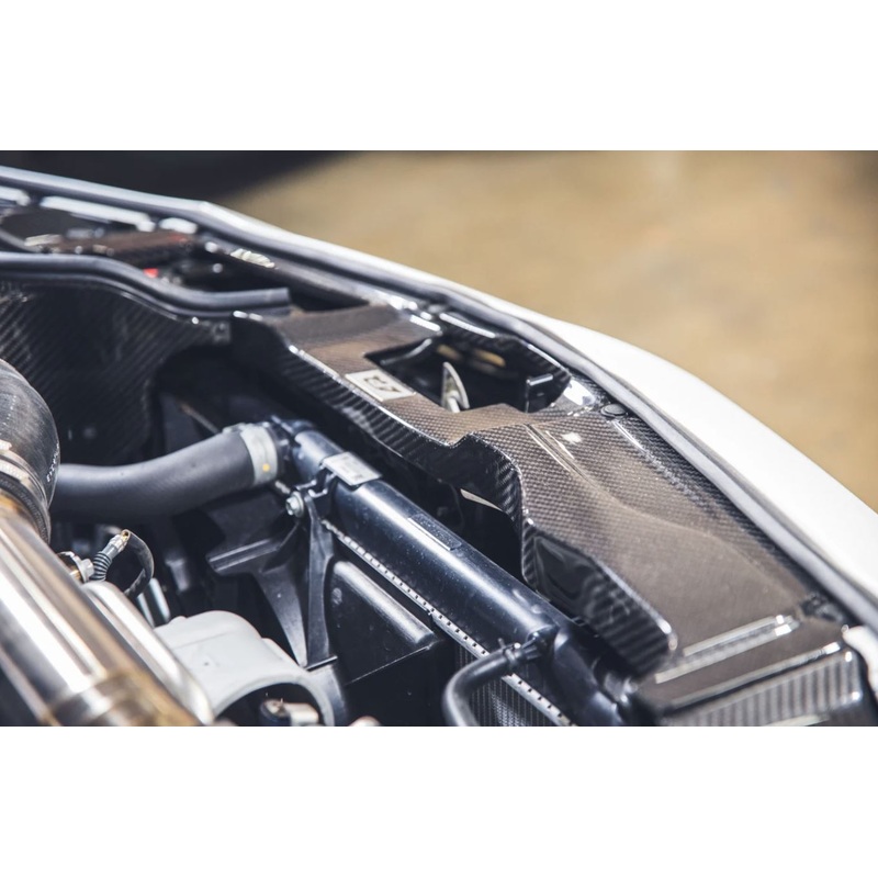 APR Performance Carbon Fiber Center Cooling Shroud Plate - Acura DE5 Integra Type S (2024+)