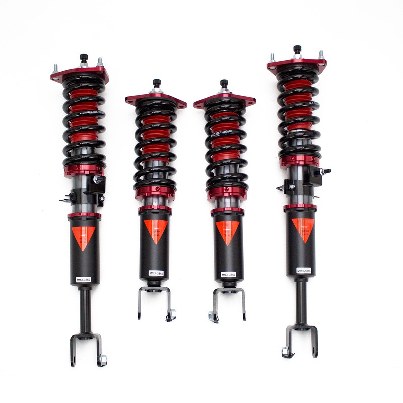 GSP Godspeed Project MAXX Coilovers - Infiniti G35 (V35) Coupe 2003-07/Sedan 2003-06  - True Coilovers Setup (RWD)
