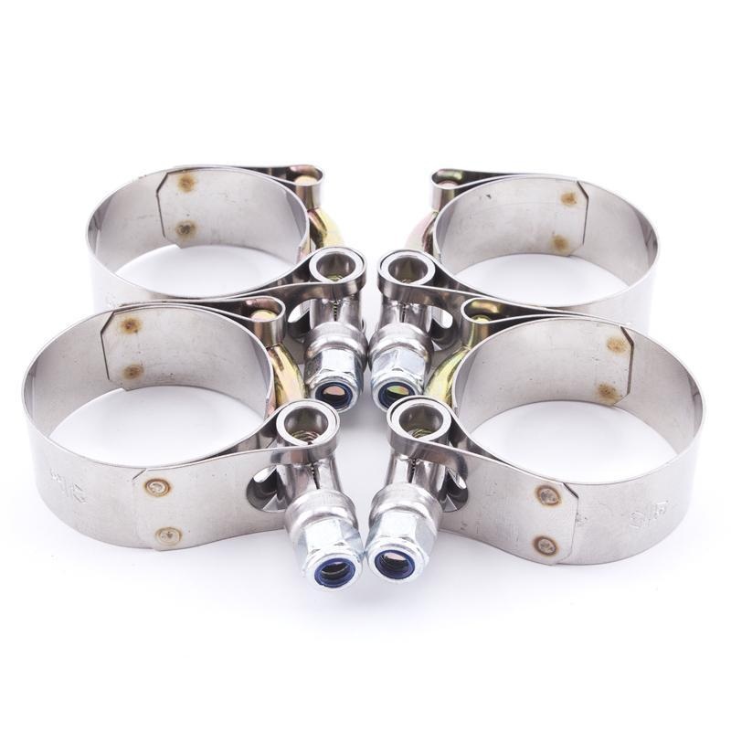 Hybrid Racing T-bolt Radiator Hose Clamp Kit - Universal