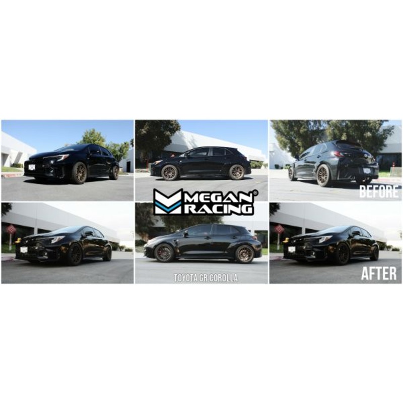 Megan Racing Street Series Coilovers - Toyota GR Corolla (2023+)