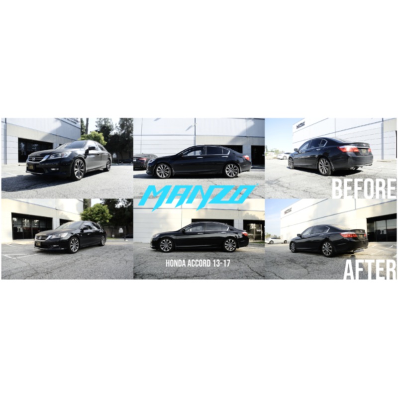 Manzo MZ Series Adjustable Coilovers - Honda Accord (2013-2017)