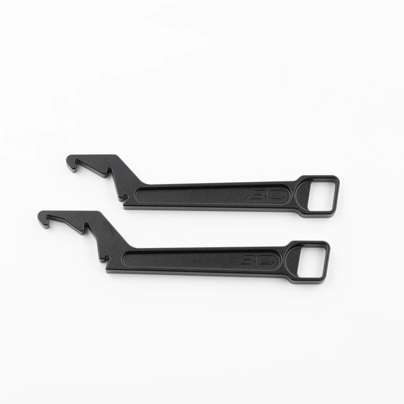 BC Racing Premium Spanner Wrench Set - Black