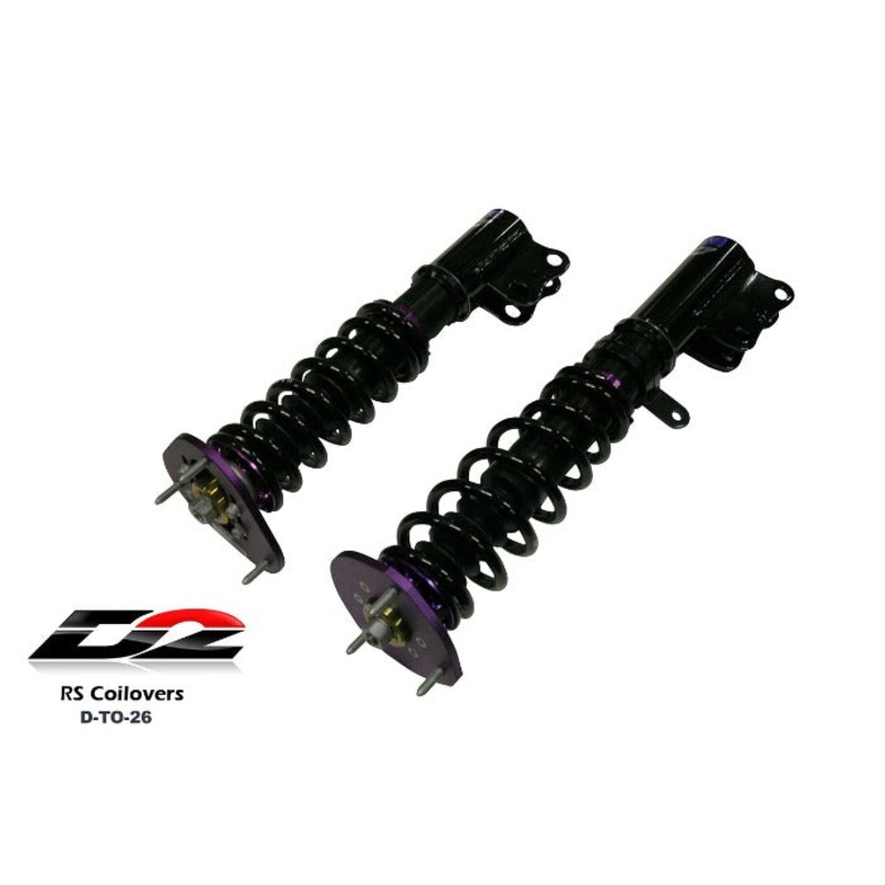 D2 Racing RS Series Coilovers - Toyota Corolla (1988-2002)