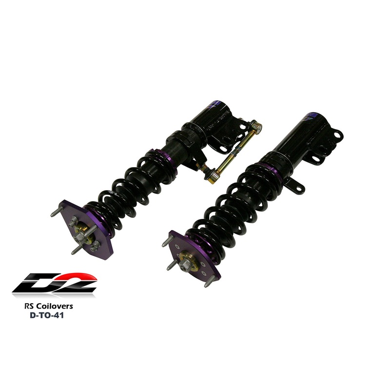 D2 Racing RS Series Coilovers - Toyota MR2 AW11 (1985-1986)