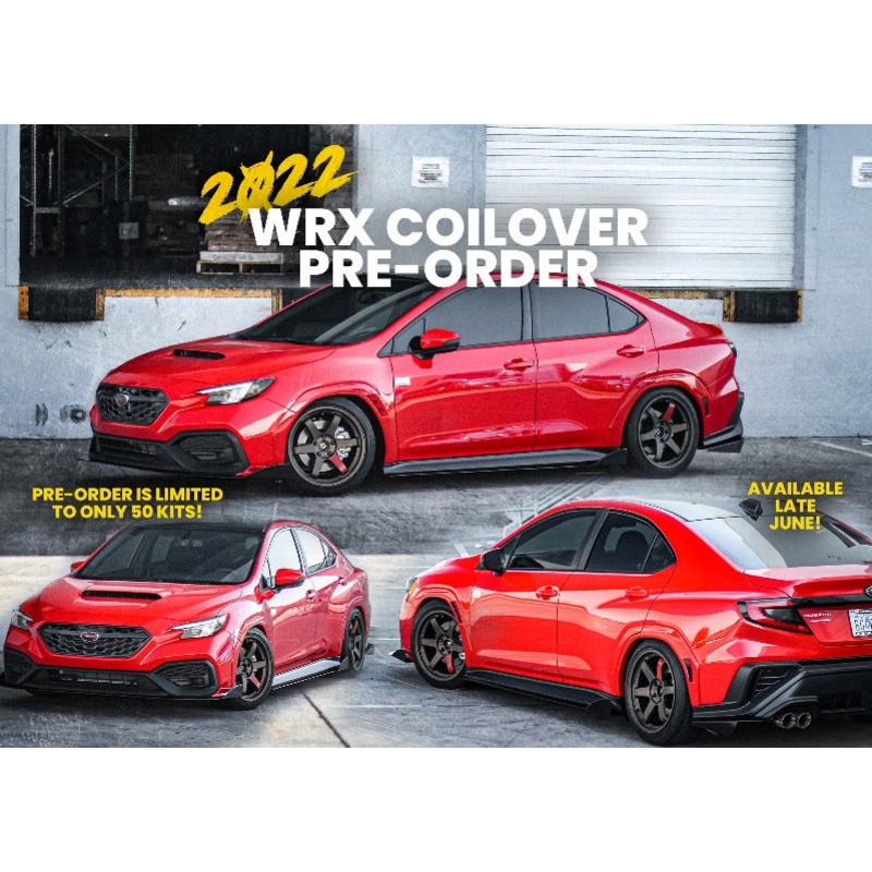 ISC N1 V2 Street Coilover Suspension Kit - Subaru WRX (2022+)