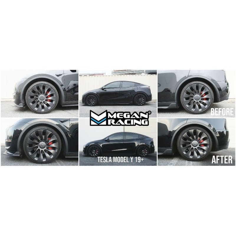 Megan Racing EZ II Series Coilovers - Tesla Model Y Dual Motor AWD (2019+)