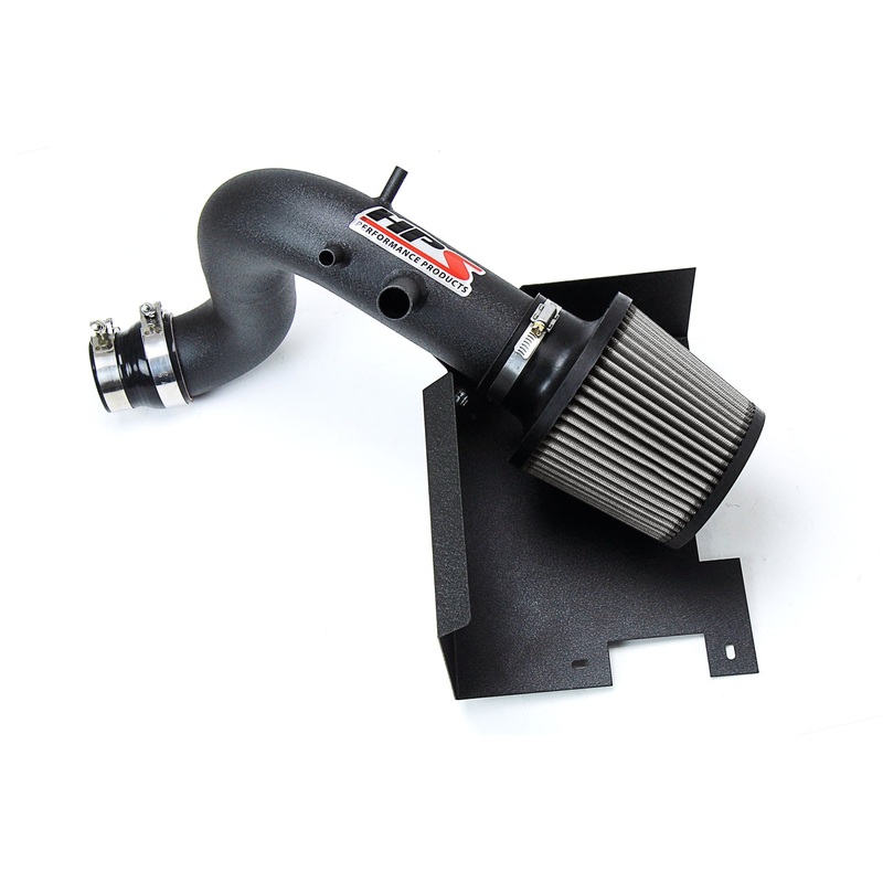 HPS Performance Shortram Air Intake Kit (Black) - Kia Optima 2.0L Turbo (2011-2015) Includes Heat Shield