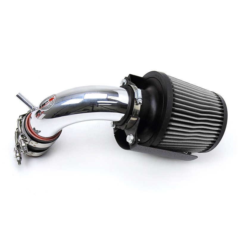 HPS Performance Shortram Air Intake Kit (Polish) - Ford Fiesta 1.6L Non Turbo (2014-2015) Includes Heat Shield