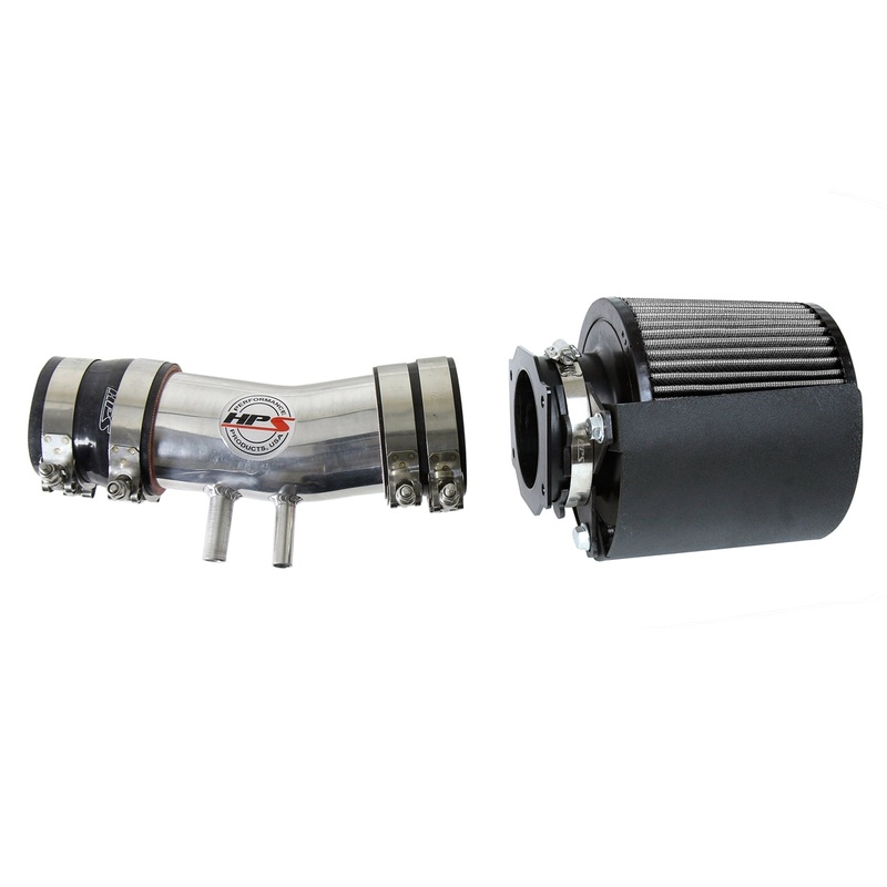 HPS Performance Shortram Air Intake Kit (Polish) - Nissan Xterra 3.3L V6 Non Supercharged (2000-2004) Includes Heat Shield
