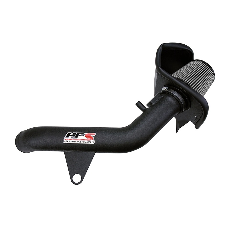 HPS Performance Shortram Air Intake Kit (Black) - BMW 335ix F30 3.0L Turbo N55 (2012-2015) Includes Heat Shield