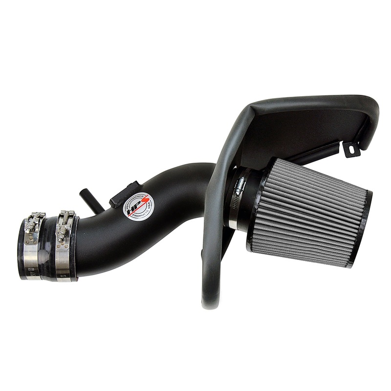 HPS Performance Shortram Air Intake Kit (Black) - Honda Ridgeline 3.5L V6 (2017-2018) Includes Heat Shield